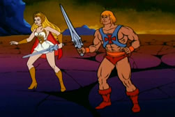 He-Man and She-Ra — Half-Eternians